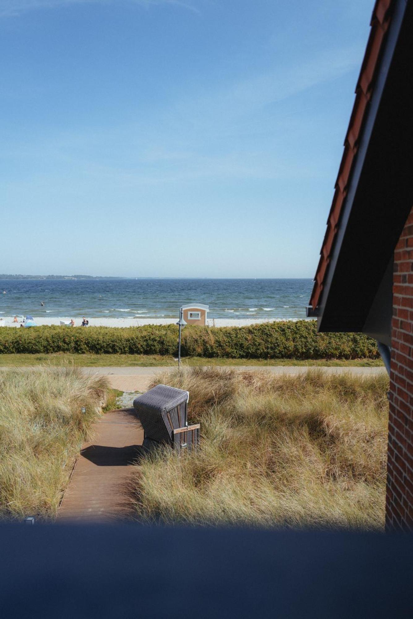 Ostsee-Strandhaus-Holnis 格吕克斯堡 外观 照片