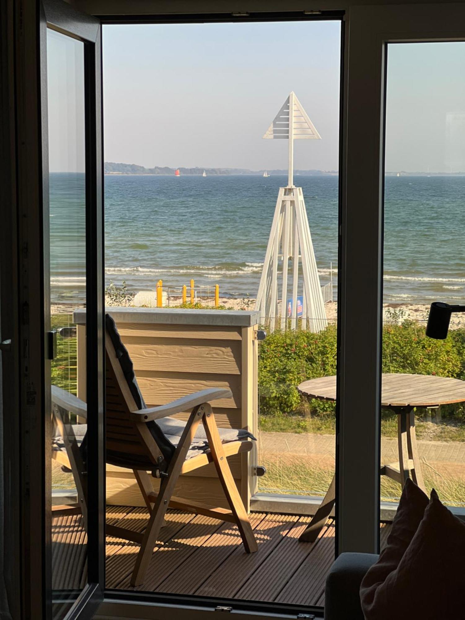 Ostsee-Strandhaus-Holnis 格吕克斯堡 外观 照片
